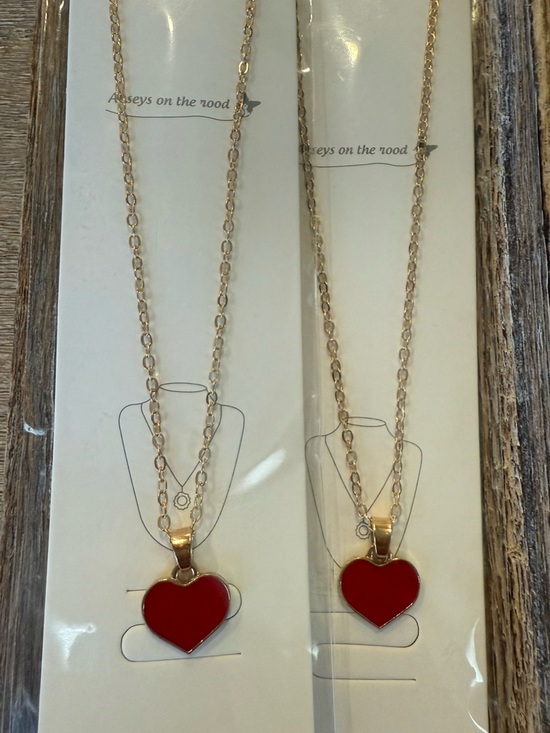 Jewelry - Heart ❤️ Pendant Necklace Duo❤️